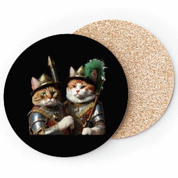 Discover Conquistador Kitties Coasters
