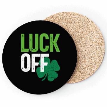 Discover Luck Off Clover St Patricks Day Coasters