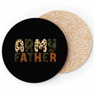 Discover Army Father Sublimation Coasters