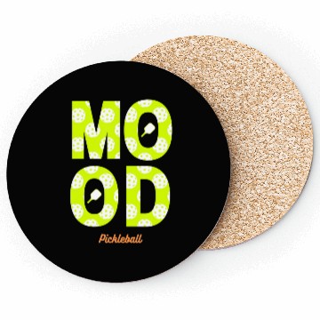 Discover Pickleball Mood Play Pickleball Coasters