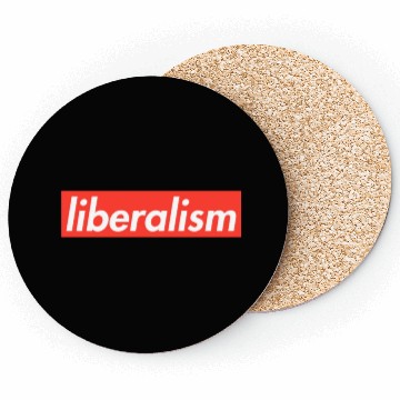Discover Liberalism Capitalism Politics Gift Coasters