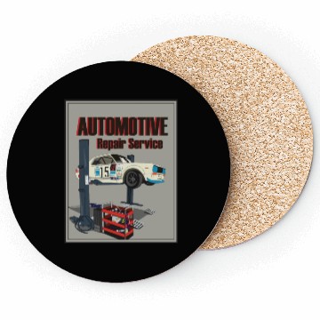 Discover Automotive repair service Coasters