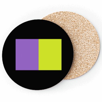 Discover Two Color Rectangle. Interaction Coasters