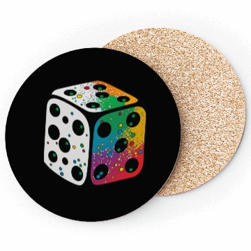 Discover Abstract dice Coasters