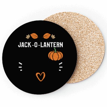 Discover Jack-O-Lantern - Pumpkin Coasters