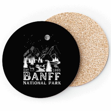 Discover Banff National Park 1885 Coasters