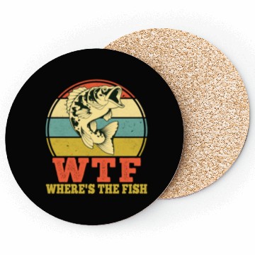 Discover WTF Wheres The Fish Coasters