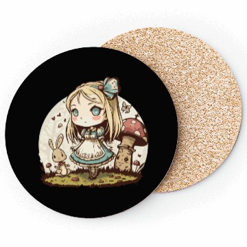Discover Chibi in Wonderland Coasters