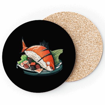 Discover Sashimi styled fish Coasters