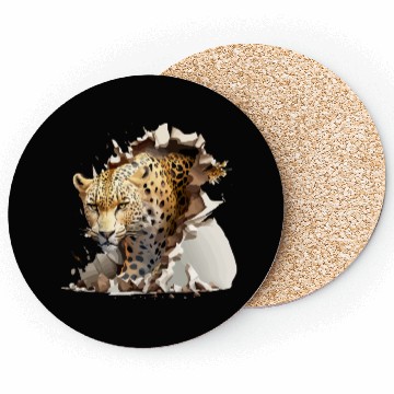 Discover The Leopard Coasters