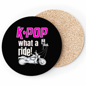 Discover Kpop come along for the ride dark Coasters