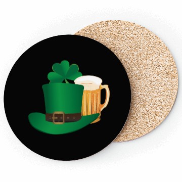 Discover Beer Saint Patricks Coasters
