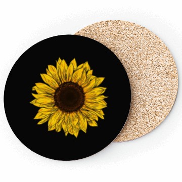 Discover Sunflower garden Coasters