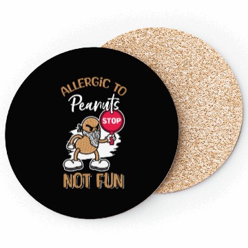 Discover Allergic To Peanuts Not Fun Peanut Allergic Coasters
