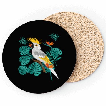 Discover Colorful Bird In Nature Coasters