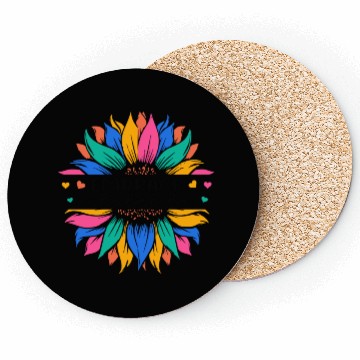Discover Embrace Echolalia Special Education Teacher Coasters