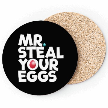 Discover Mr Steal Your Eggs Kids Easter Sunday Funny Easter Coasters