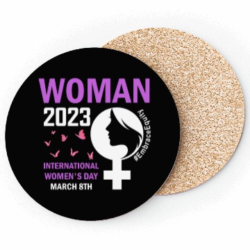 Discover International Women's Day 2023 Embrace Equity Coasters