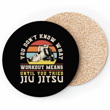 Discover Brazilian Jiu Jitsu MMA Bjj Hugger Coasters