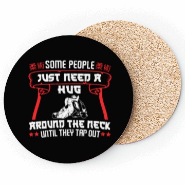 Discover Brazilian Jiu Jitsu MMA Bjj Hugger Coasters