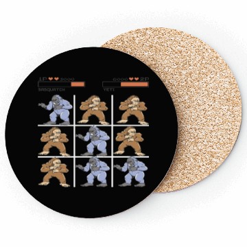 Discover Tic Tac Toe Sasquatch vs. Yeti Coasters