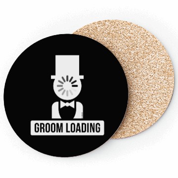Discover Groom Loading (Stag Night / Bachelor Party / W) Coasters