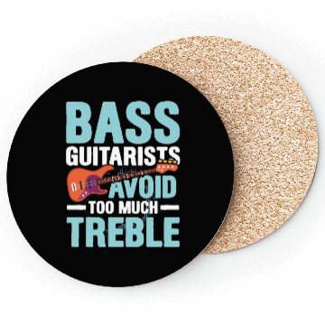Discover Bass Guitarists Avoid Too Much Treble Coasters