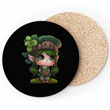 Discover St. Patrick's Day Elf Saint Patricks Day Outfit Coasters