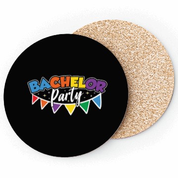 Discover Bachelor Party Groom Bride Team Coasters