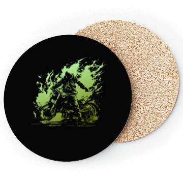 Discover Motorcycle Passion gazoline In The Veins Coasters