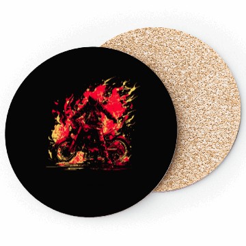 Discover Motorcycle Passion gazoline In The Veins Coasters