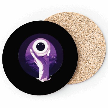 Discover Abstract Weird Eyeball Trophy Winner Coasters
