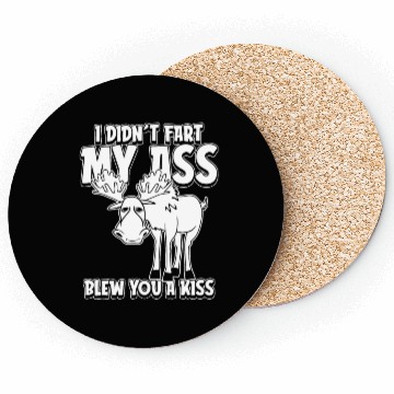 Discover Moose Elk Funny Coasters