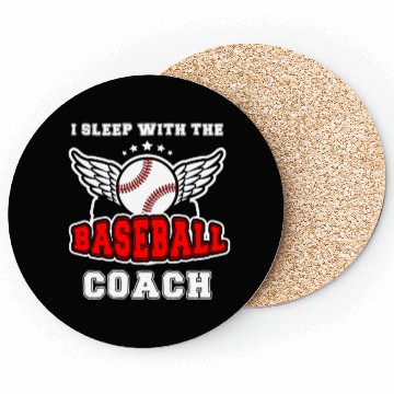 Discover Baseball Coach Wife Professional Mom Instructor Coasters
