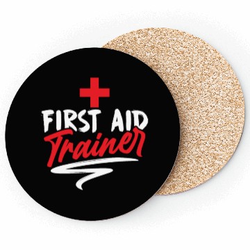 Discover First Aid Trainer Coach Emergency Care Course Coasters
