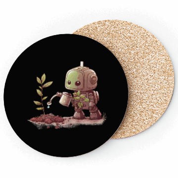 Discover Robot Gardener Coasters