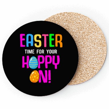 Discover Easter Rabbit Easter Bunny Flowers Eggs Coasters