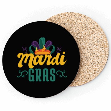 Discover Mardi Gras Retro Vintage Mardi Gras Coasters