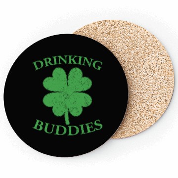 Discover Drinking Buddies Irish St Patricks Day Beer Drunk Coasters