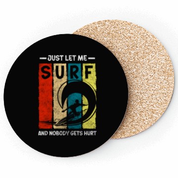 Discover Surfer Heartbeat Nature Coasters