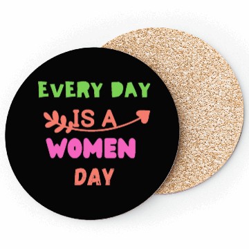 Discover Embrace Equity Happy Women's DaY Coasters