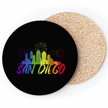 Discover San Diego Pride Skyline, Pride Parade San Diego Coasters