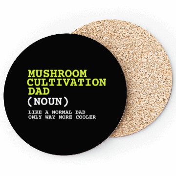 Discover Mushroom Cultivation Farmer Coasters