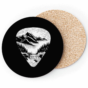 Discover Outdoor Guitar Plectrum Musician Coasters
