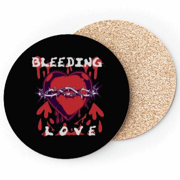Discover Bleeding love, heart, broken, depressed, dark Coasters