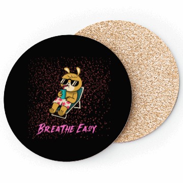 Discover Breathe Easy (Bunny) Coasters