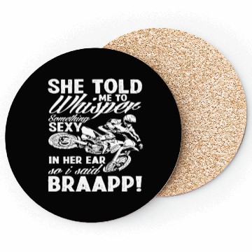 Discover Funny Motocross Gift Coasters