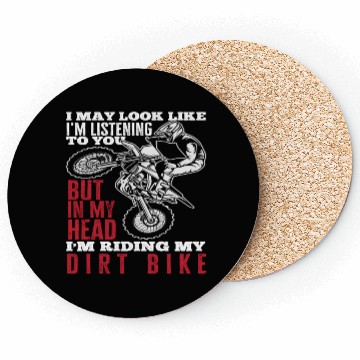 Discover Motocross Hobby Coasters