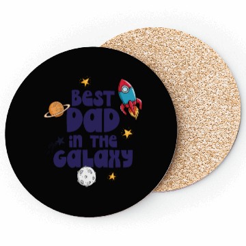 Discover Best Dad in the Galaxy Coasters