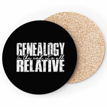Discover Genealogy Family Historian Ancestry Genealogist Coasters